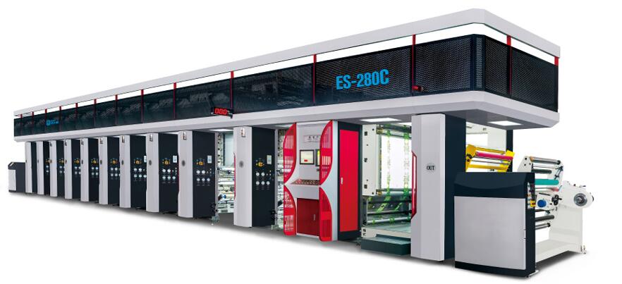 ES-280C Series高速電子軸凹版印刷機